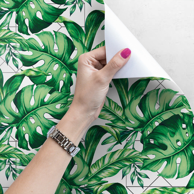 Fotobehang Tropische symmetrie