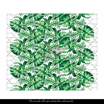 Fotobehang Tropische symmetrie