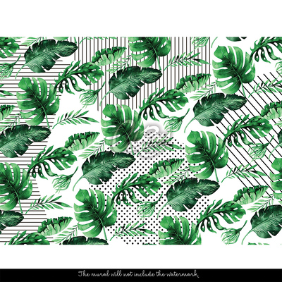 Fotobehang Avant-garde Monstera