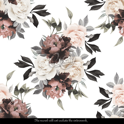 Fotobehang Een boeket bloemen voor de dame?