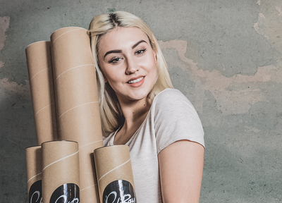 Fotobehang Achter de horizon