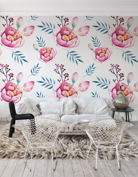 Fotobehang Zoet boeket