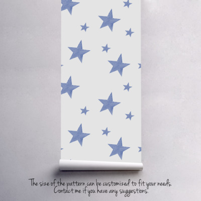 Fotobehang Een ster aan de hemel