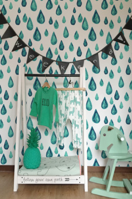 Fotobehang Het einde van de droogte