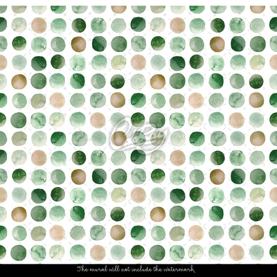 Fotobehang Groene Punt