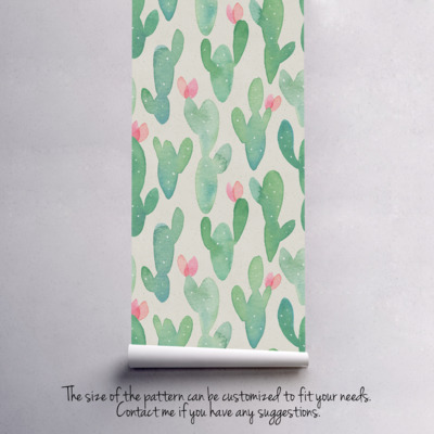 Fotobehang Doornloze Cactussen