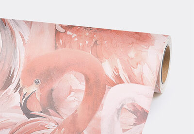 Fotobehang Flamingo's