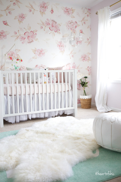 Fotobehang Roze bloemen