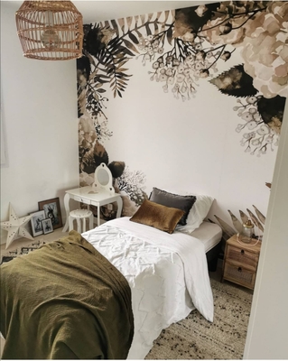 Fotobehang Hortensia