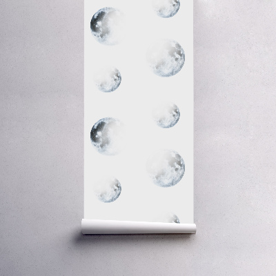 Fotobehang Zwarte Maan