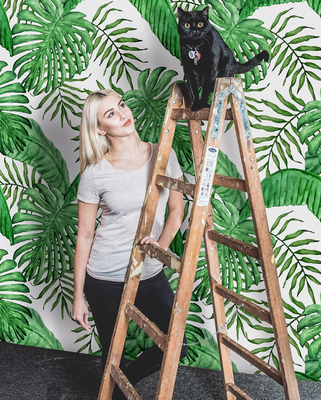 Fotobehang Smaragd Exotisme