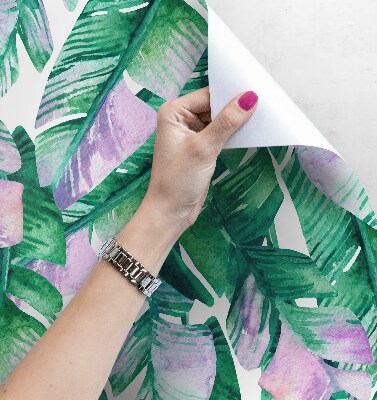 Fotobehang Ombre bladeren