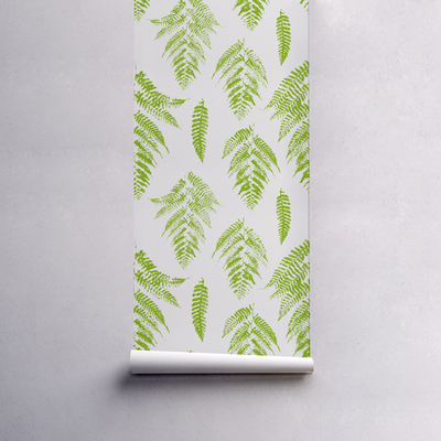 Fotobehang Varenbladeren