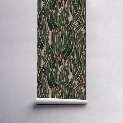 Fotobehang In het struikgewas