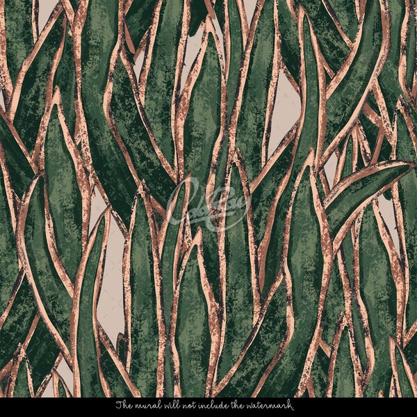 Fotobehang In het struikgewas