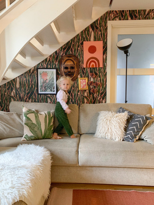 Fotobehang In het struikgewas