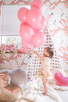 Fotobehang Bloemenschets