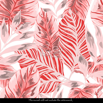 Fotobehang Subtiele jungle