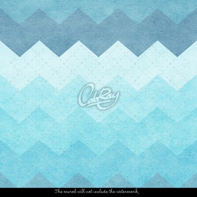 Fotobehang Abstracte zigzags