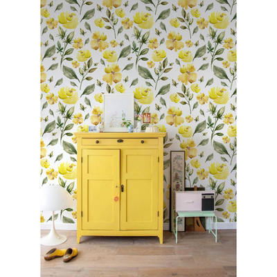 Fotobehang Lente in zonnige kleuren