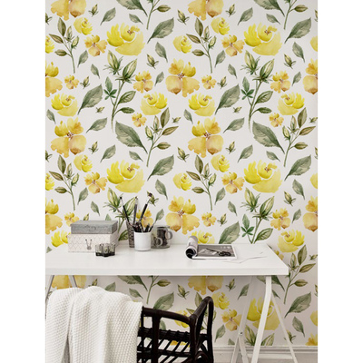 Fotobehang Lente in zonnige kleuren