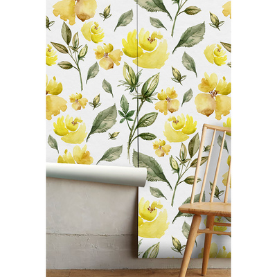 Fotobehang Lente in zonnige kleuren