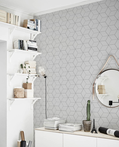 Fotobehang Kubus tot kubus