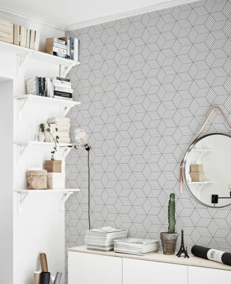 Fotobehang Kubus tot kubus