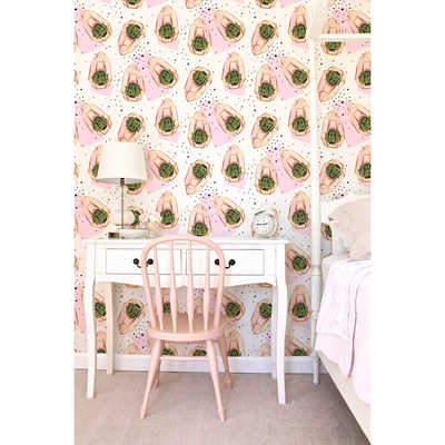 Fotobehang Pastel Cactussen