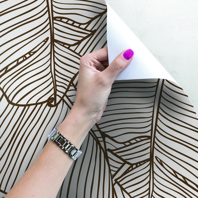 Fotobehang Mooie bruine bladeren