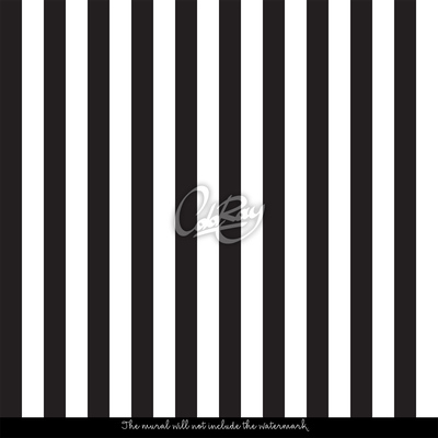Fotobehang Zwart-witte strepen