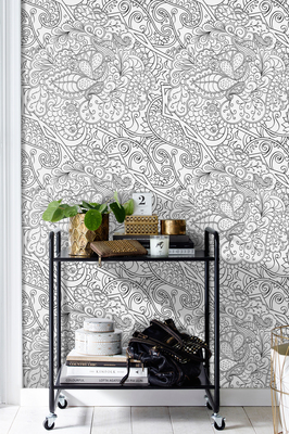 Fotobehang Perzisch kleurboek