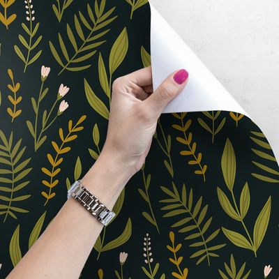 Fotobehang Wilde bloemen en kruiden