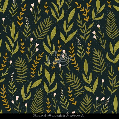 Fotobehang Wilde bloemen en kruiden