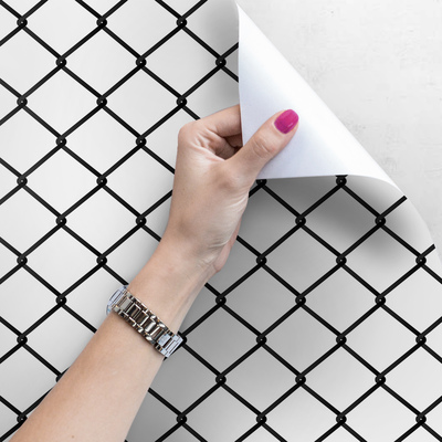 Fotobehang Zwart tuingaas