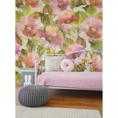 Fotobehang Mistige herinneringen aan de zomer