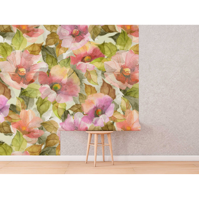 Fotobehang Mistige herinneringen aan de zomer