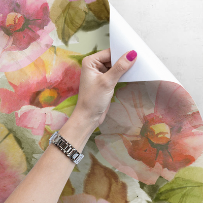 Fotobehang Mistige herinneringen aan de zomer