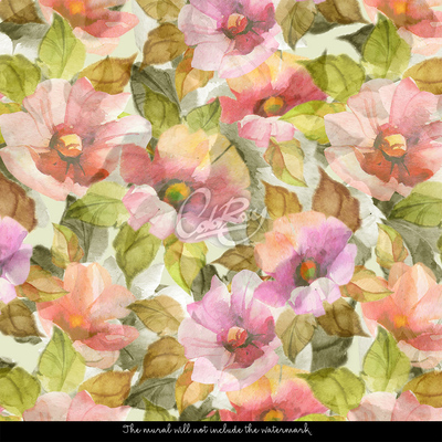 Fotobehang Mistige herinneringen aan de zomer