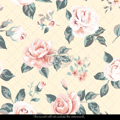 Fotobehang Sprookjesachtige rozen