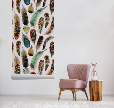 Fotobehang Iemand hier is een veer kwijtgeraakt