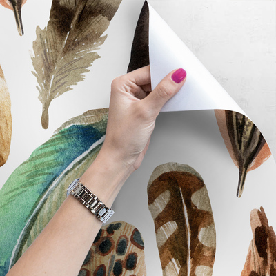 Fotobehang Iemand hier is een veer kwijtgeraakt