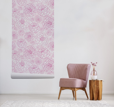 Fotobehang Bloemen ontwerpen