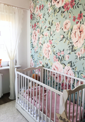 Fotobehang Lyrische compositie