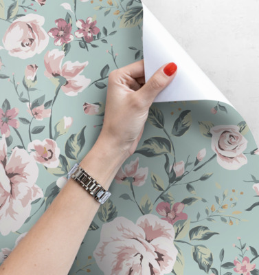 Fotobehang Lyrische compositie