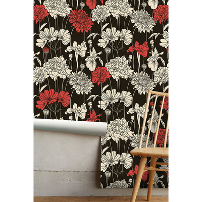 Fotobehang Mysterieuze bloemen