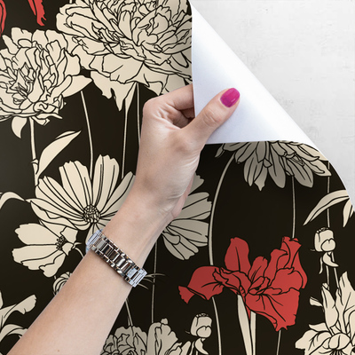 Fotobehang Mysterieuze bloemen