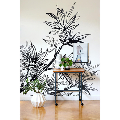 Fotobehang Zwarte bamboe