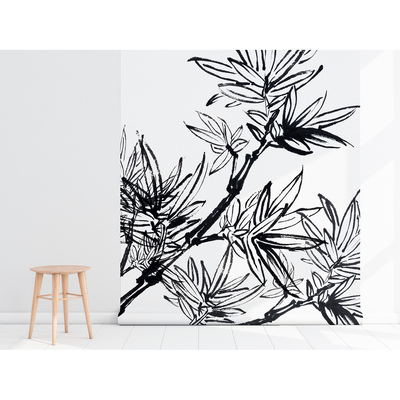 Fotobehang Zwarte bamboe