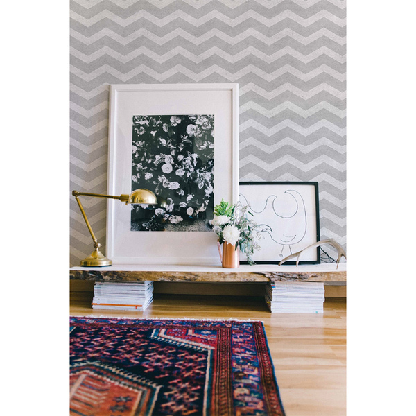 Fotobehang Modieuze zigzags